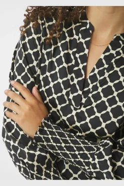 Outlet Landa Tile Print Blouse 166926 Bluser & Skjorter