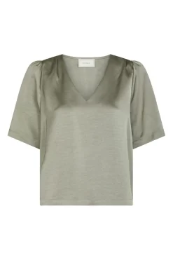 Hot Largo Heavy Sateen Blouse 160108 Bluser & Skjorter