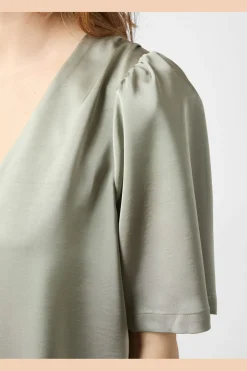Hot Largo Heavy Sateen Blouse 160108 Bluser & Skjorter