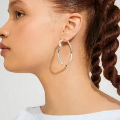 Outlet Larkin Earrings Silver-plated 272546013 Øreringe