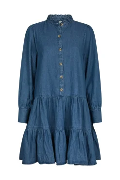 Neo Noir Kjoler|Ammevenligt Tøj<Latifana Denim Dress 166987