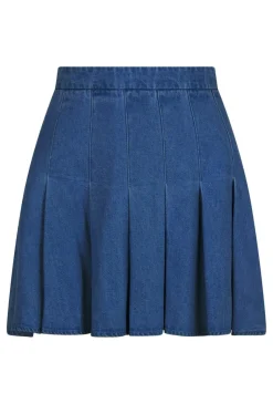 Neo Noir Nederdele<Laurina Denim Skirt