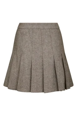 Neo Noir Sæt 🛍️|Nederdele<Laurina Herringbone Skirt 165879