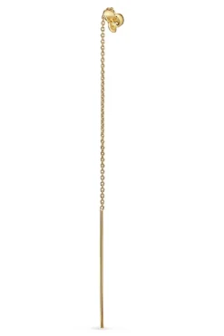 Jane Kønig Øreringe<Leaf Chain Earring