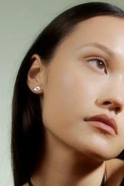 Jane Kønig Øreringe<Leaf Stud