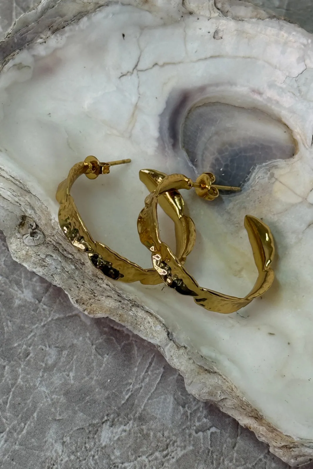 Molly&My Jewellery x Melanie Due Øreringe<Leaves