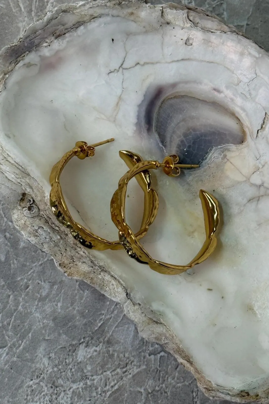 Molly&My Jewellery x Melanie Due Øreringe<Leaves