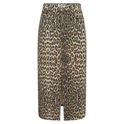 Co´Couture Nederdele<Leocc Denim Slit Skirt 34110