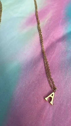 Mellow Moon Halskæder<Letter Necklace
