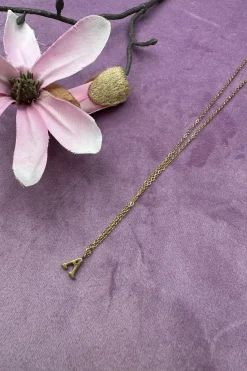 Mellow Moon Halskæder<Letter Necklace