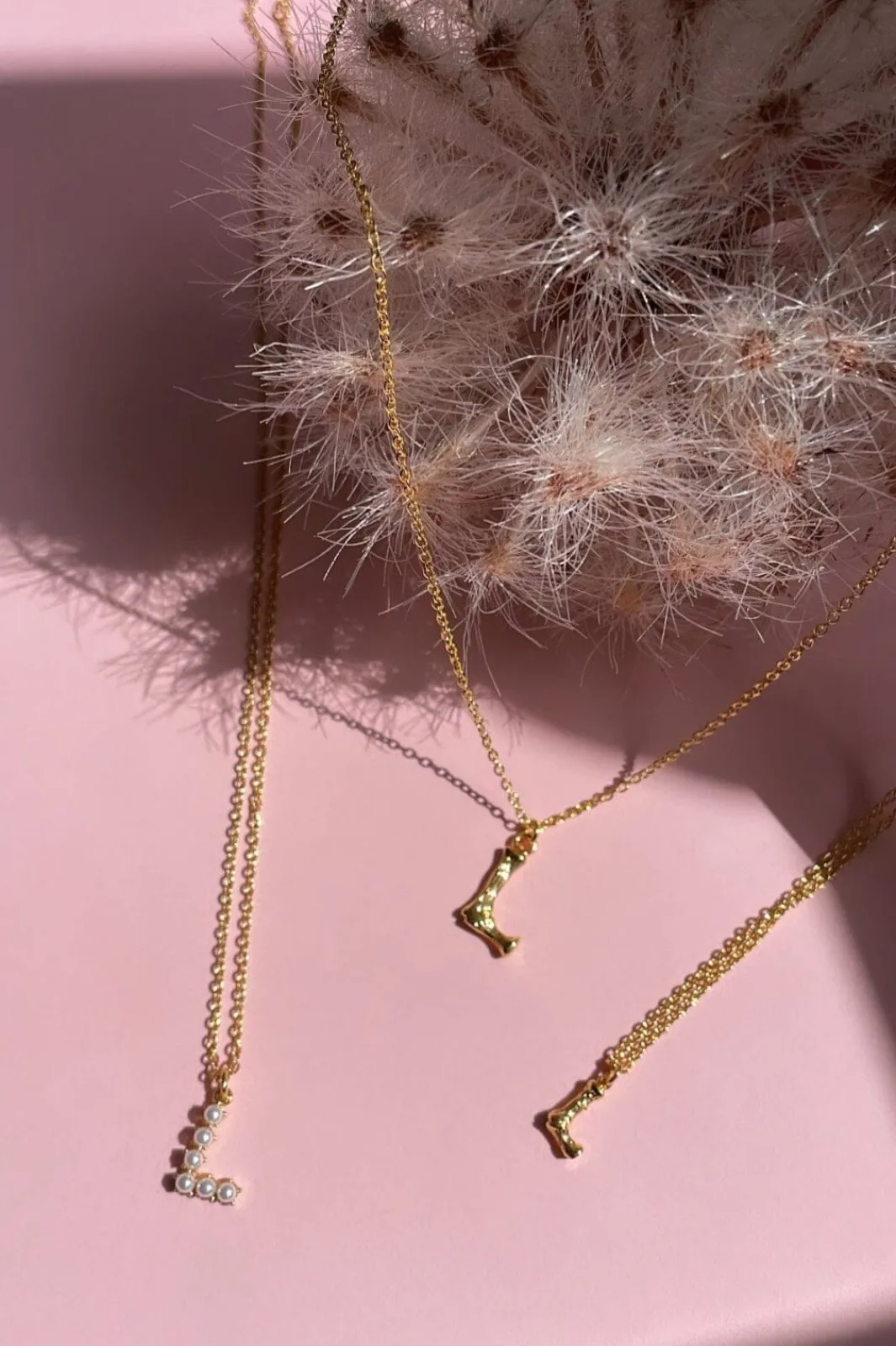 Outlet Letter Rustik Necklace Halskæder