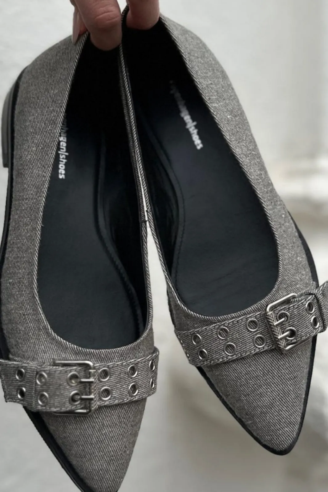 Copenhagen Shoes Copenhagen Shoes|Ballerinaer<Like A Move-Denim CS8388