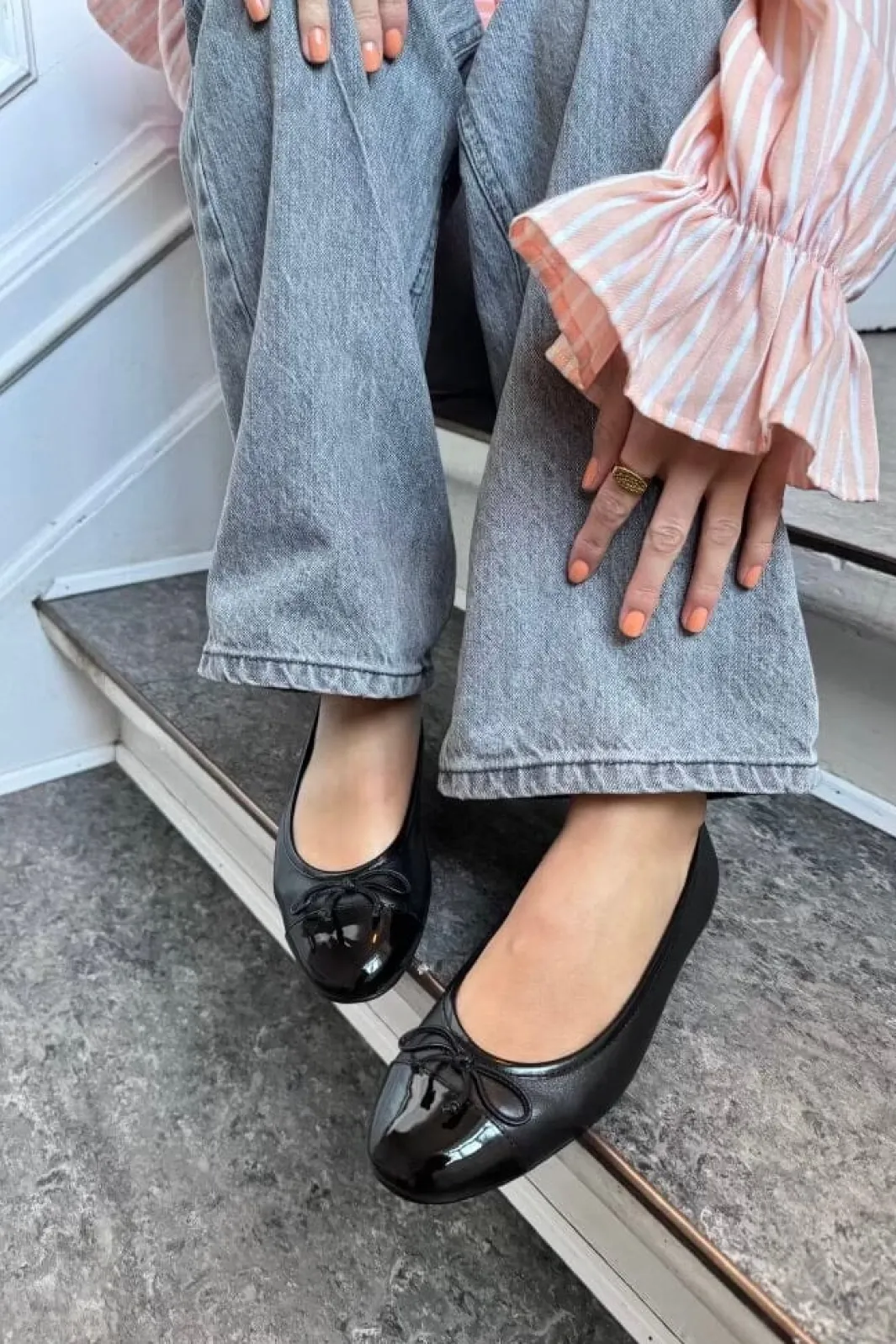 Hot Like Moving Patent Toe Copenhagen Shoes|Ballerinaer