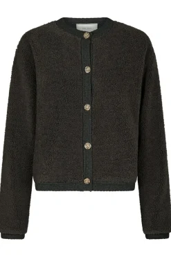 Online Limo Fluffy Knit Cardigan 161963 Cardigans