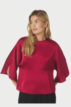 Sale Liora Heavy Sateen Blouse 165567 Bluser & Skjorter