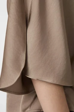 Neo Noir Bluser & Skjorter<Liora Heavy Sateen Blouse 165567