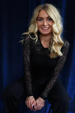 New Lisa Ls Lace Blouse 2 22277 Bluser & Skjorter