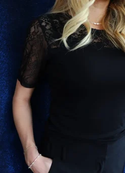 Liberte Bluser & Skjorter<Lisa Ss Lace Blouse 2 22276