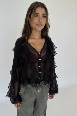 Sale Lissa Flounce B 14997 Bluser & Skjorter