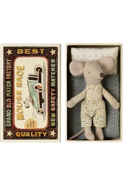 Børn Maileg Bad, Leg & Interiør<Little Brother Mouse In Matchbox