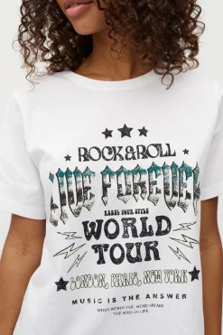 Discount Live Forever-M 44220562 T-Shirts & Toppe