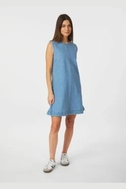Neo Noir Kjoler<Livo Denim Dress 165706