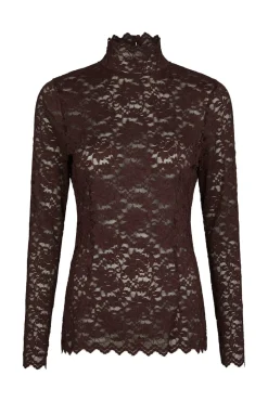 Neo Noir Bluser & Skjorter<Liza Laceflower Blouse 161473