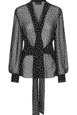 Sale Lola Wrap Blouse 2311 Bluser & Skjorter