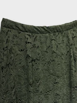 A-bee Nederdele<Long Flower Lace Skirt _-W_