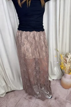 New Long Lace Skirt Nederdele