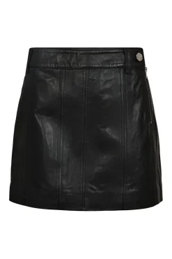 Clearance Loreen Leather Skirt HL10443 Nederdele