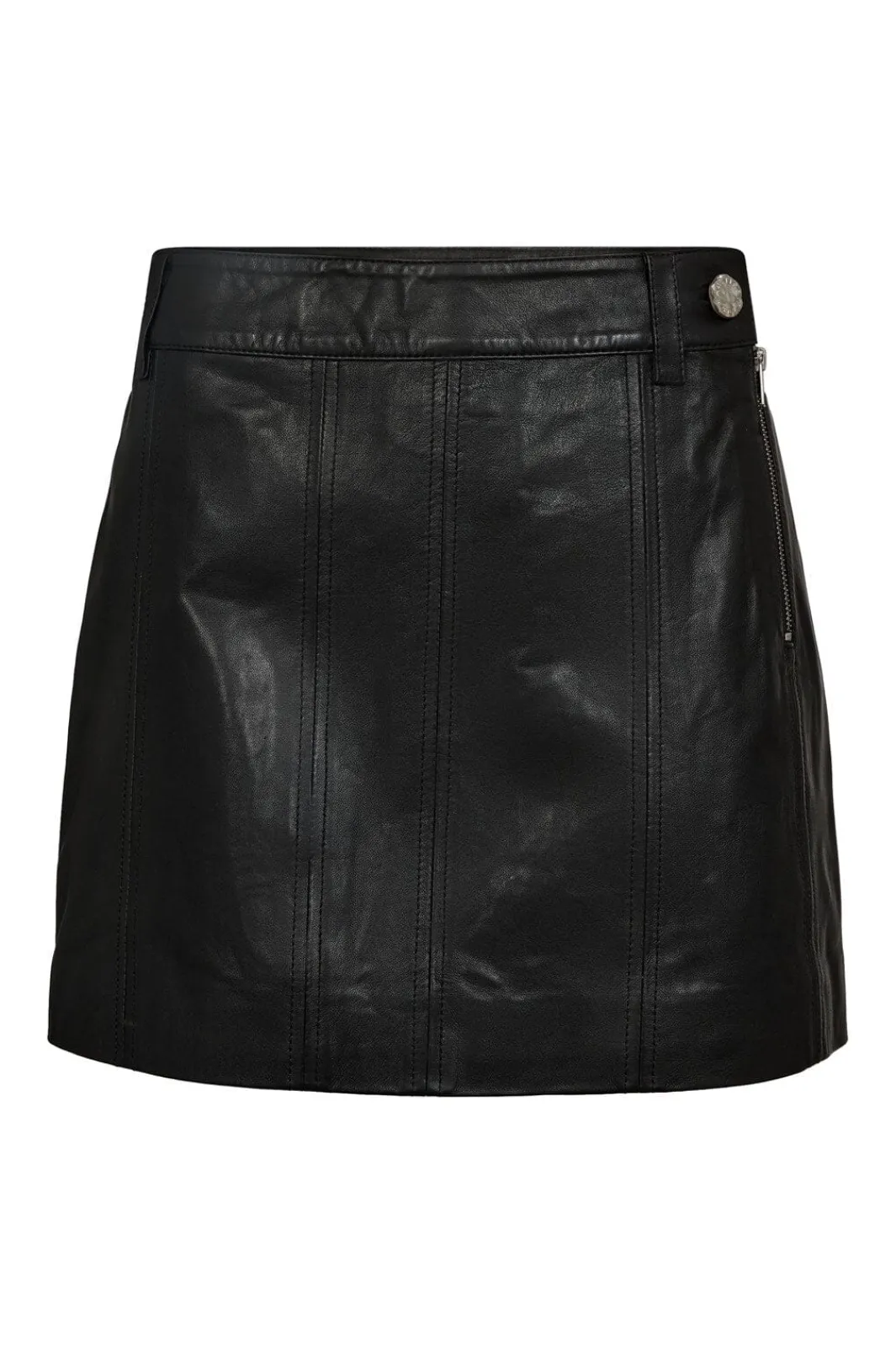 Clearance Loreen Leather Skirt HL10443 Nederdele