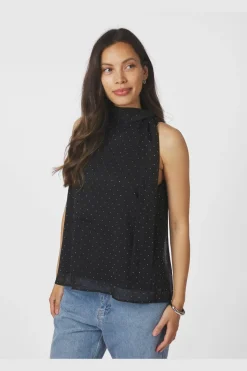 Neo Noir T-Shirts & Toppe<Lorelei Bedazzled Top 166983