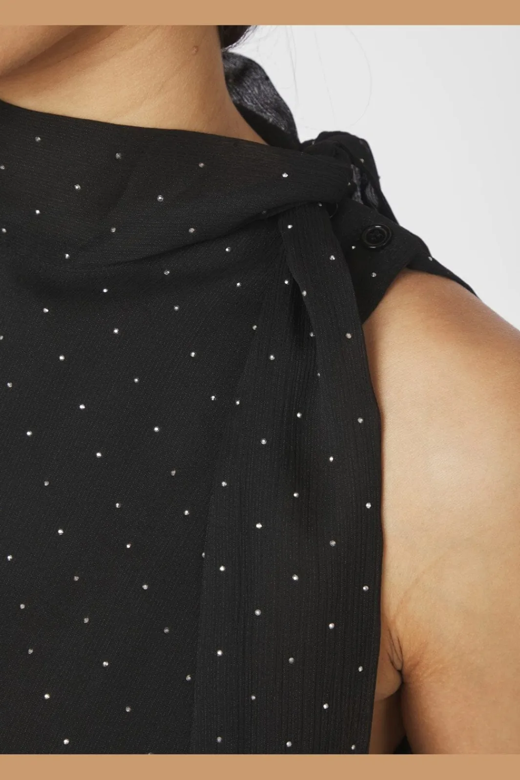 Neo Noir T-Shirts & Toppe<Lorelei Bedazzled Top 166983