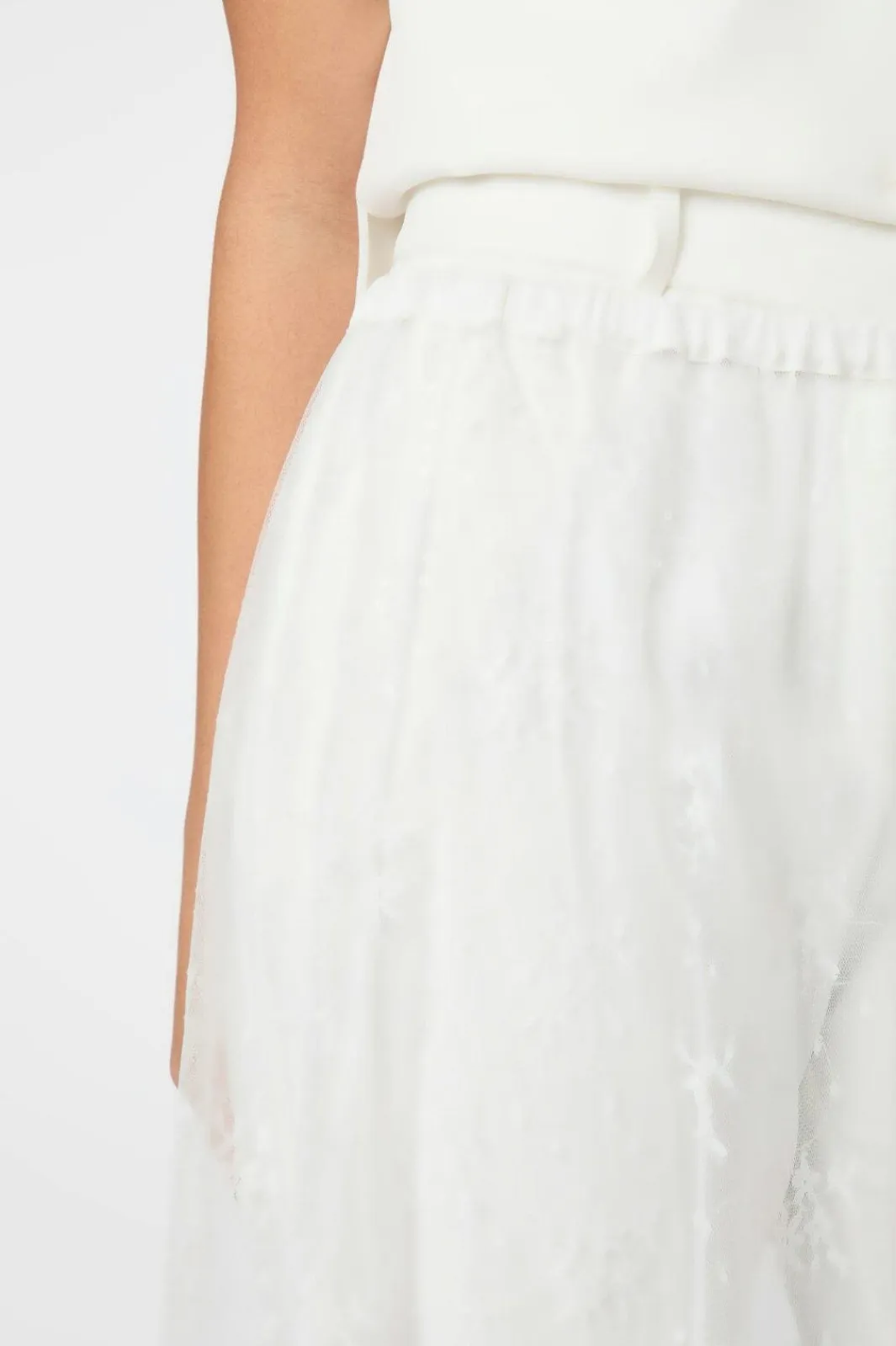 Outlet Loreta Lace Sequins Skirt 164611 Nederdele