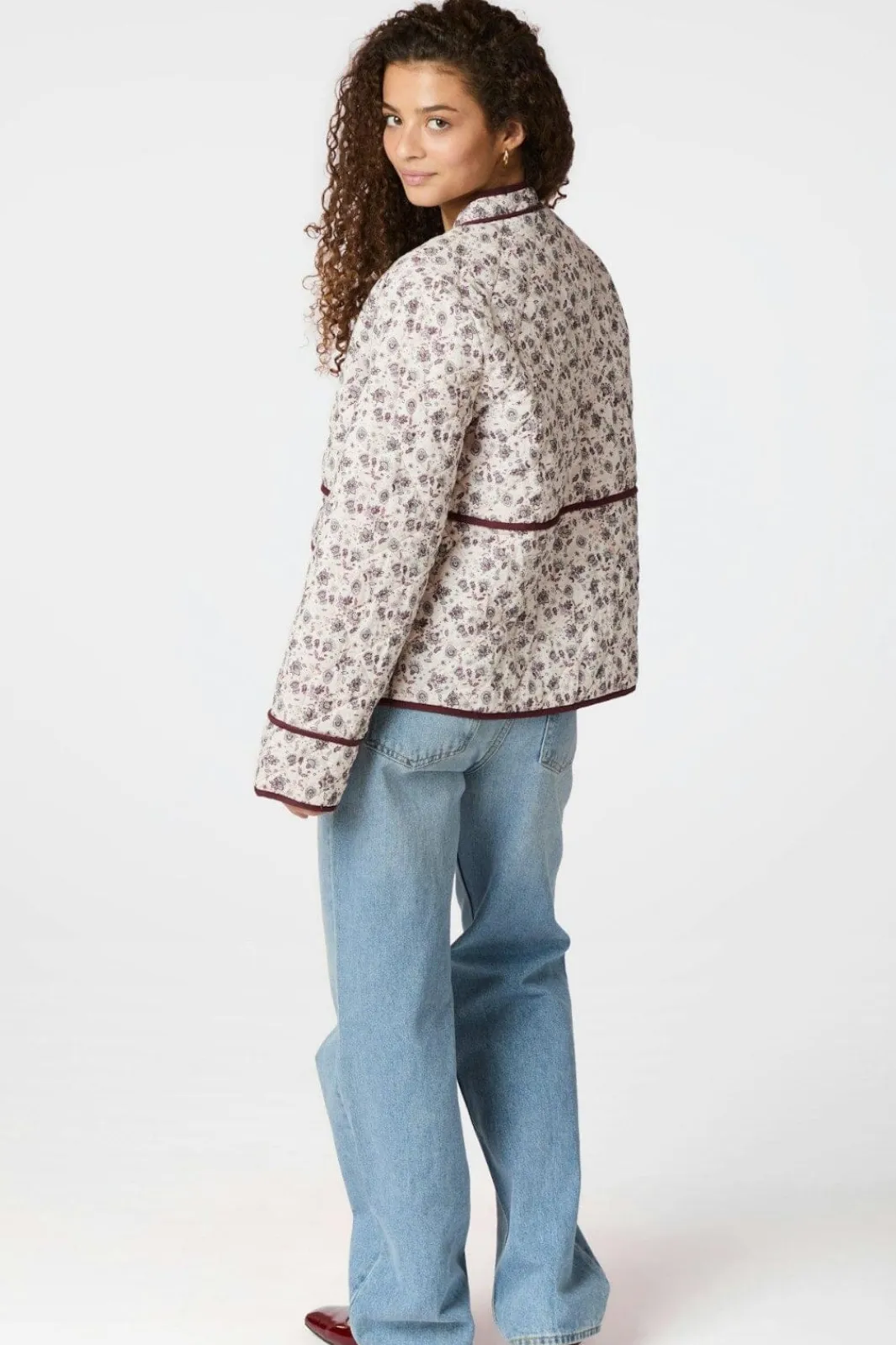 Discount Lottie Blush Quilt Jacket 164740 Overtøj & Jakker