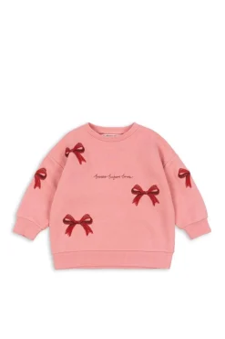 Sale Lou Bow Sweat Shirt Ocs Ks104343 Børn Joggingsæt|Bluser & Skjorter