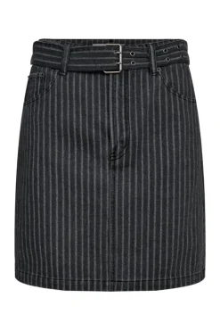 Haute L'Amitié Nederdele<Lou Stripe Belt Skirt HL10174