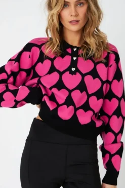 Clearance Lovemy Pullover C504 Strik|Bluser & Skjorter
