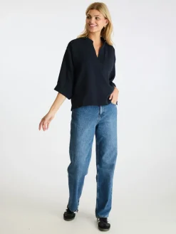 Neo Noir Bluser & Skjorter<Luma Crepe Blouse