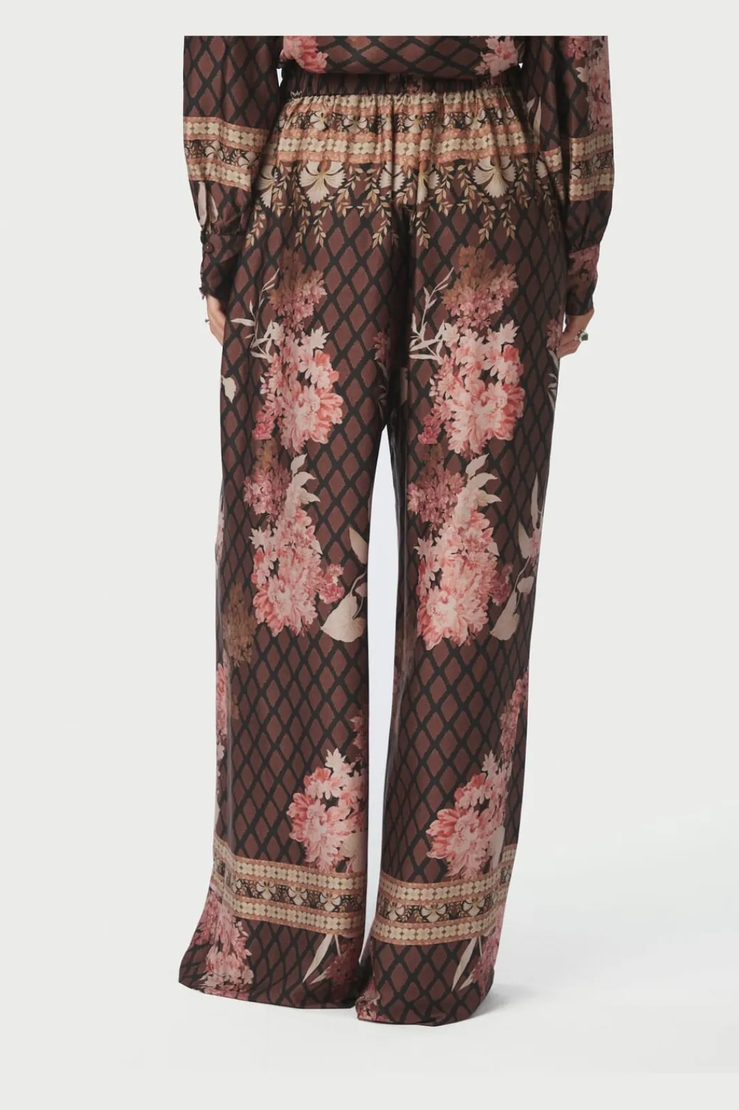 Neo Noir Sæt 🛍️|Bukser, Jeans & Leggings<Lunet Botanical Border Pants 167030