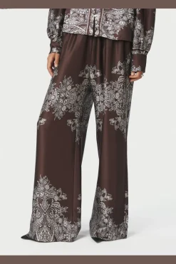 Neo Noir Sæt 🛍️|Bukser, Jeans & Leggings<Lunet Paisley Border Pants 167274
