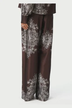 Neo Noir Sæt 🛍️|Bukser, Jeans & Leggings<Lunet Paisley Border Pants 167274