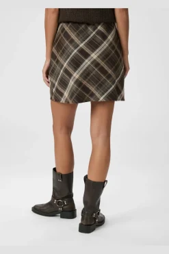 Neo Noir Nederdele<Lunna Check Skirt 165705