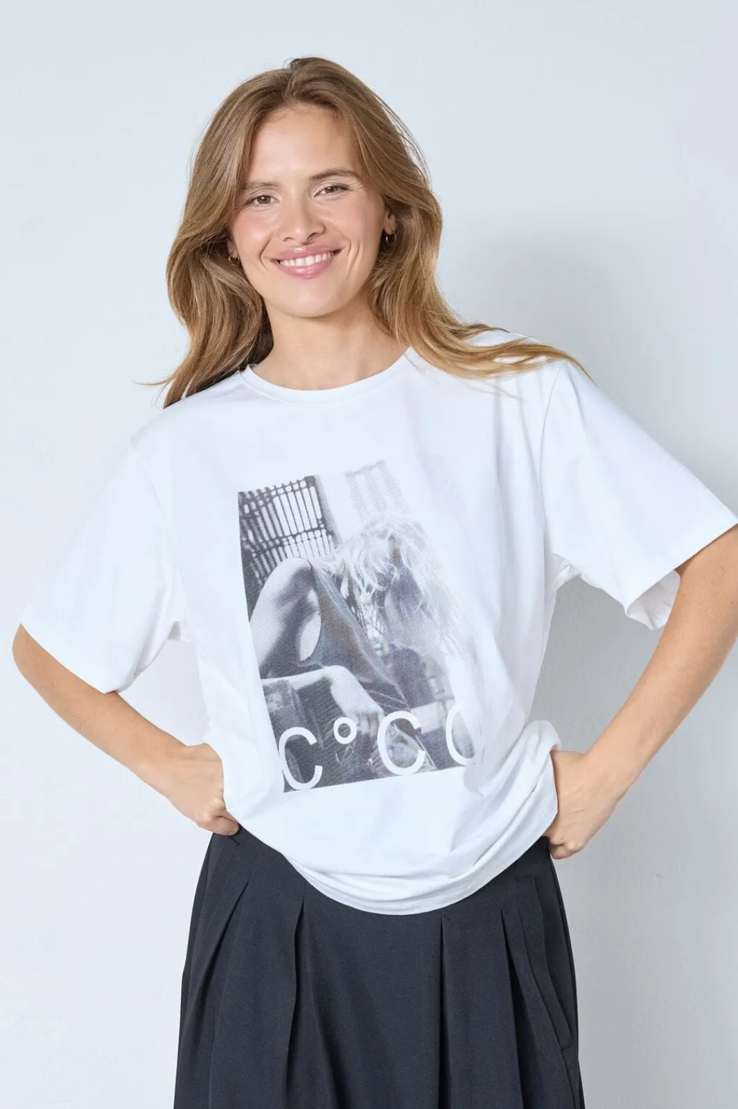 Co´Couture T-Shirts & Toppe<Madinacc Oversize Tee 43001
