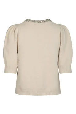 Outlet Maia Stone Knit Blouse 162914 Strik|Bluser & Skjorter