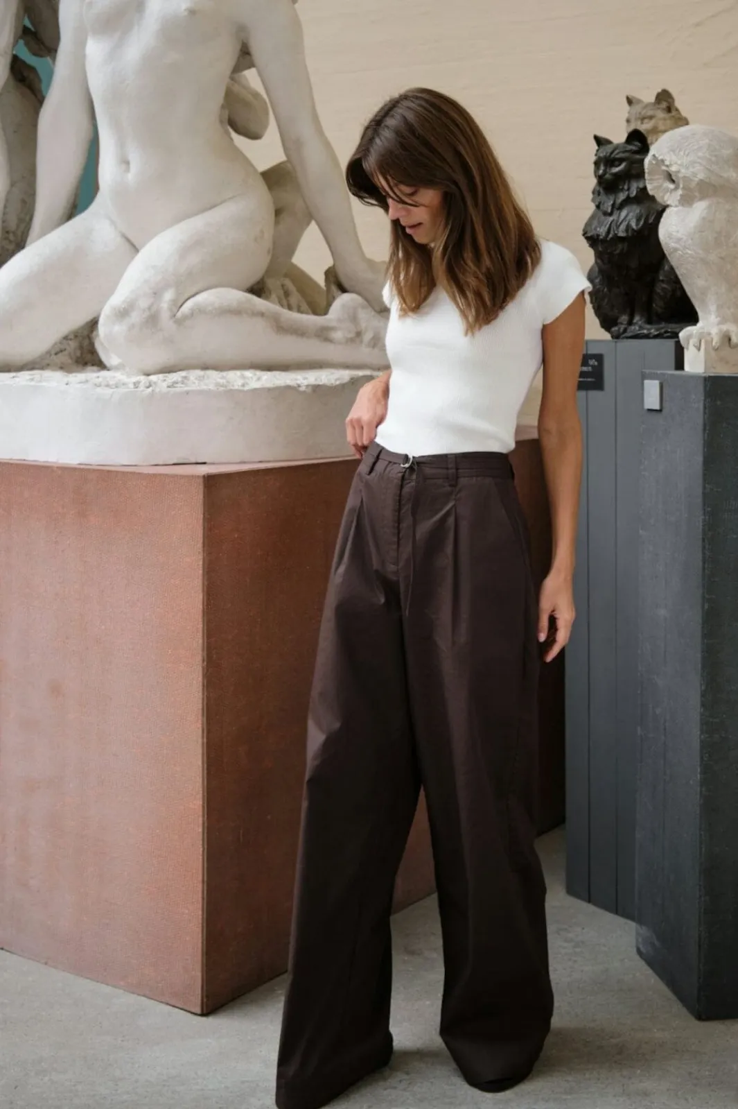 Online Malba Poplin Pants 165795 Bukser, Jeans & Leggings