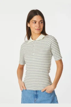 Neo Noir Bluser & Skjorter<Manama Stripe Blouse 165287