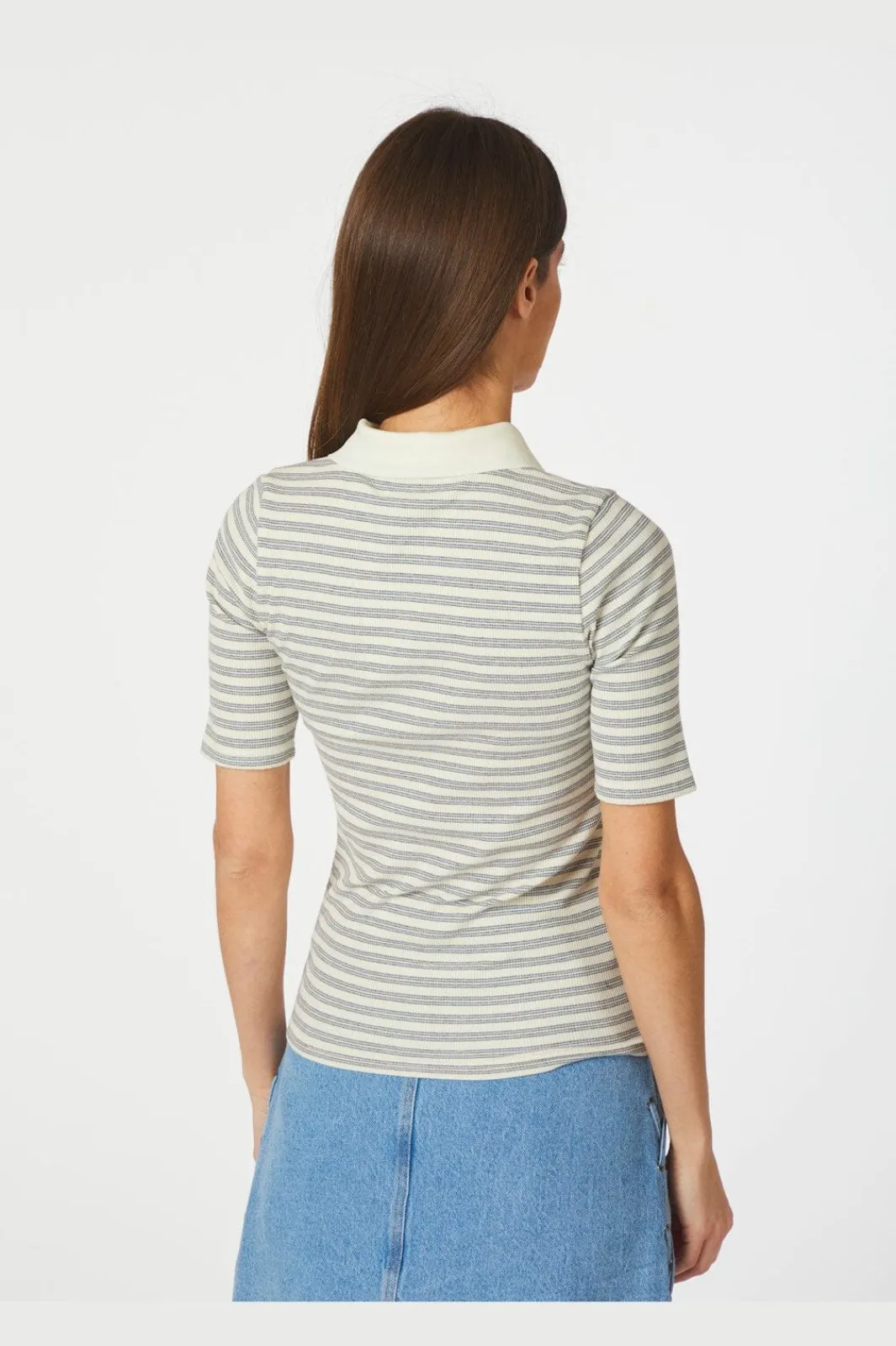 Neo Noir Bluser & Skjorter<Manama Stripe Blouse 165287