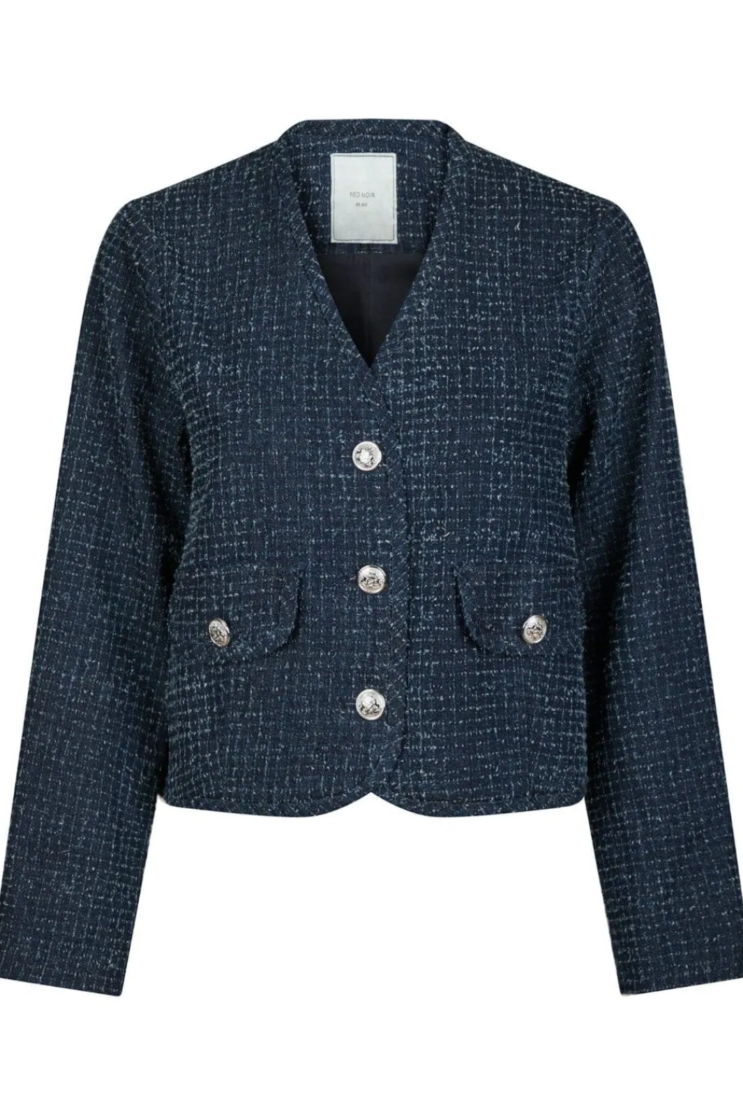 Neo Noir Overtøj & Jakker<Manua Denim Structure Jacket 164145